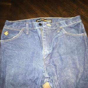 Men’s Wrangler FR Jeans.